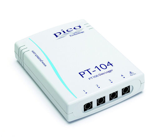 USB PT-104 4 channel RTD/PRT data logger