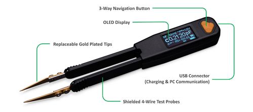 LCR Pro1 - 0.1% Basic Accuracy, wide range of measurement functions.