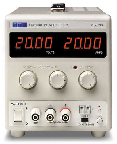 EX2020R - Bench DC Power Supply, Mixed-mode Regulation, Analog Controls 20V/20A Single