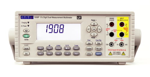 1908P - 5.5 digit Dual Measurement Bench Multimeter with USB, RS232, LAN/LXI and GPIB interfaces