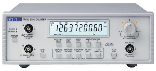 TF930 - Bench/portable universal counters with USB interface 3GHz Counter