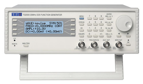 TG1000 - DDS Function Generator, Digital Control 10MHz Generator, No Interfaces