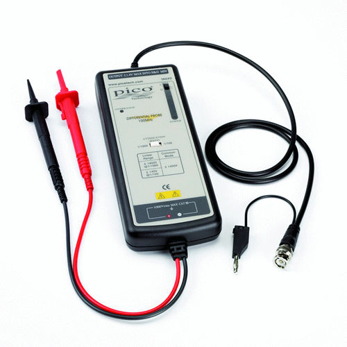 Active differential probe 1400V, 100MHz, x100/1000, CAT III