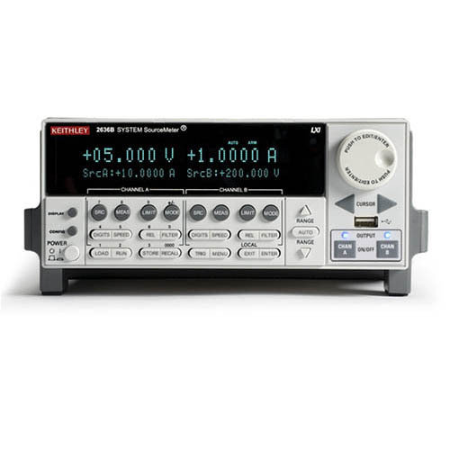 KEITHLEY-2635B - SYSTEM SOURCEMETER -SINGLE CHANNEL, 200V, LOW CURRENT
