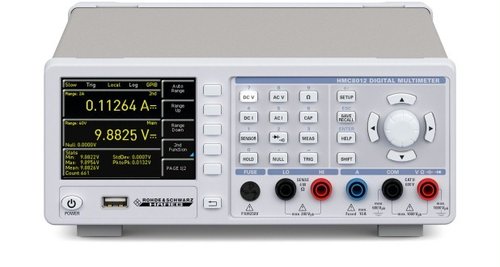 R&S® HMC8012 - HMC8012 R&S 5 3/4-Digit Multimeter,480000 counts,basic accuracy 0.015% (DC)