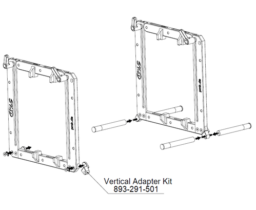 VERT-A-SKID-KIT - Skid vertical Adapter Kit