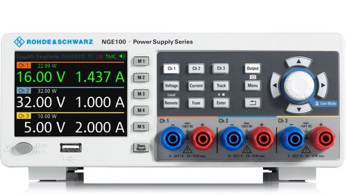 NGE103B Triple Channel Power Supply, Up to 99W
